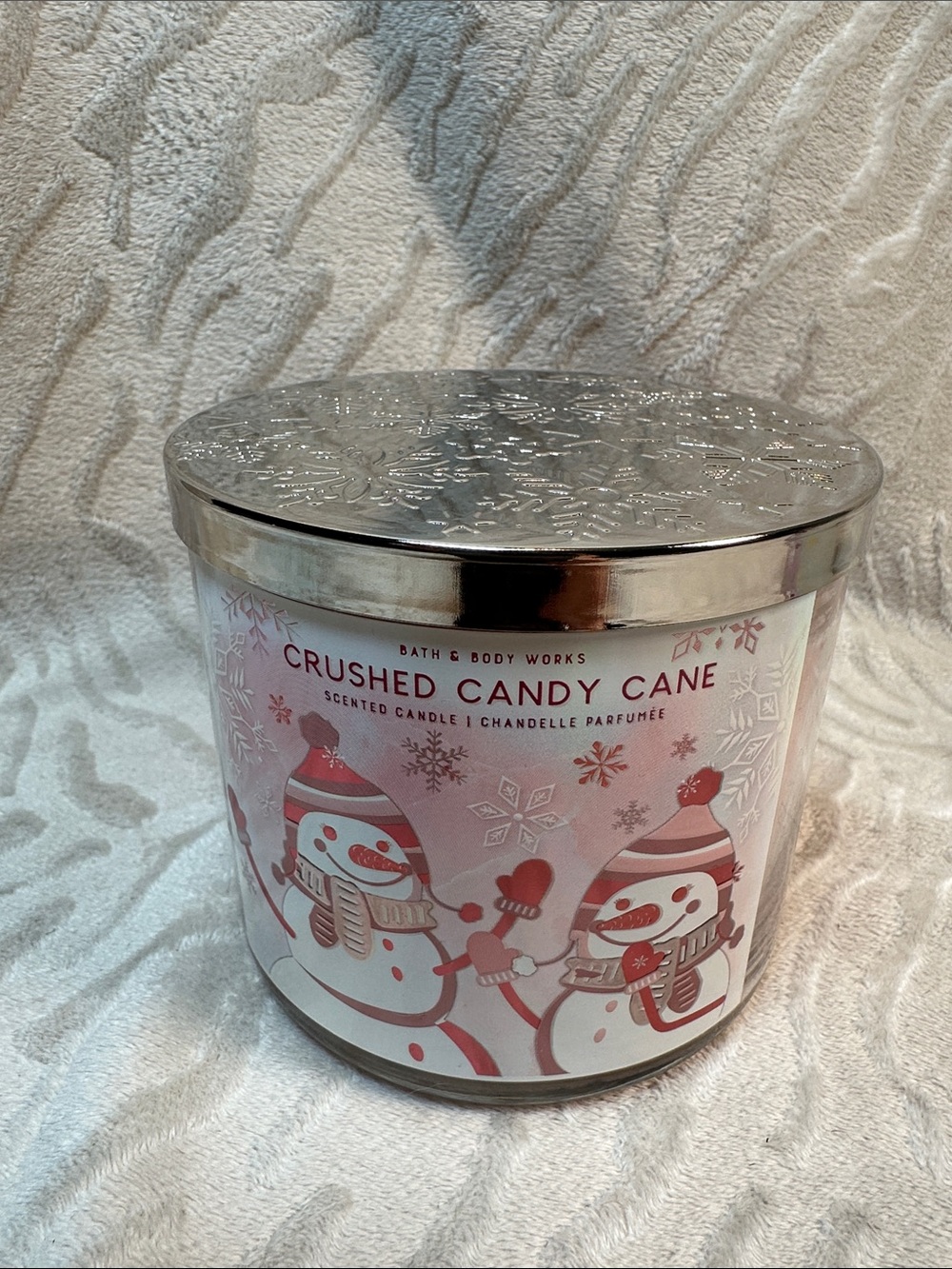 Bath & Body Works 3 Wick Candle Duo - Twisted Peppermint & Crushed Candy Cane - Picture 3 of 3